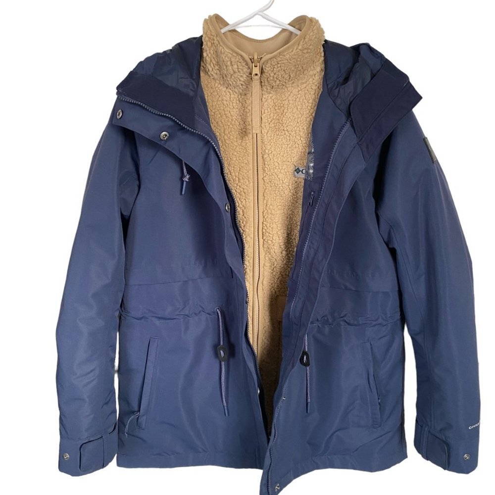 Columbia Drop Ridge Interchange Jacket women's medium Omni-Tech Omni-Heat NWT - Picture 3 of 15